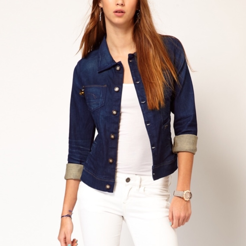G-Star lynn denim jacket womens